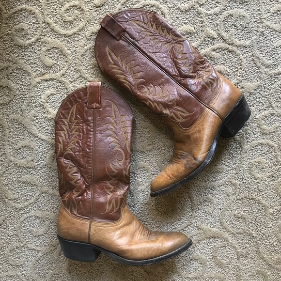 Nocona Mens Vintage Cowboy Boots 